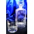 LsG-Crystal Whisky set ručně broušené dekor Vločka dárkové balení satén LA-4504 1000ml 6+1 Ks.