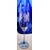 Sekt Glas Champagnergläser Blauer Stiel Hand geschliffen Hagebutte Ella-3998 190ml 6 Stück.