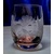 Schnaps Glas Korn Slivowitz Gläser 6 Farben Hand geschliffen Muster Rose Mix2337 60ml 6 Stück.