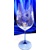 LsG-Crystal Skleničky na červené víno 6 barev ručně broušené dekor Růže Mix2137 550ml 6 Ks.