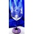 LsG-Crystal Skleničky na červené víno 6 barev ručně broušené dekor Růže Mix2137 550ml 6 Ks.
