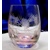 LsG-Crystal Skleničky na lihoviny 6 barev ručně broušené dekor Bodlák Mix2837 60ml 6 Ks.