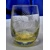 LsG-Crystal Skleničky na lihoviny 6 barev ručně broušené dekor Bodlák Mix2837 60ml 6 Ks.